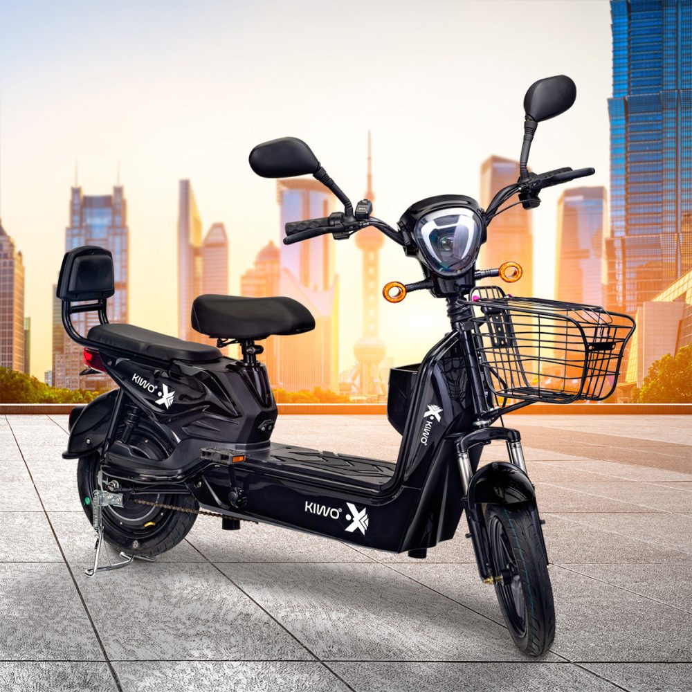 Bicicleta Eléctrica Negra Kiwo GY801 - Image 16
