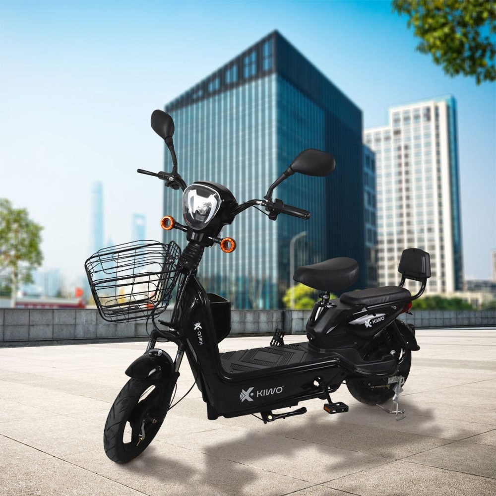 Bicicleta Eléctrica Negra Kiwo GY801 - Image 18